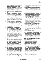 Preview for 147 page of Parkside PWS 125 H7 Translation Of The Original Instructions