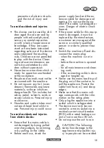 Preview for 19 page of Parkside PWS 20 A1 Translation Of The Original Instructions