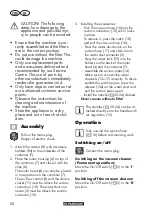 Preview for 20 page of Parkside PWS 20 B2 Instructions Manual