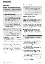 Preview for 14 page of Parkside PWS 230 D4 Translation Of The Original Instructions