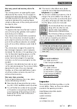 Preview for 31 page of Parkside PWS 230 D4 Translation Of The Original Instructions