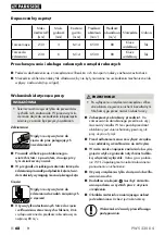 Preview for 72 page of Parkside PWS 230 D4 Translation Of The Original Instructions