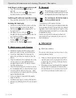 Preview for 12 page of Parkside PWS 230 Operation And Safety Notes