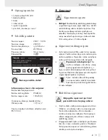 Preview for 77 page of Parkside PWS 230 Operation And Safety Notes