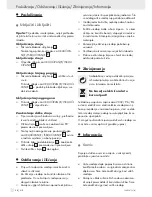 Preview for 84 page of Parkside PWS 230 Operation And Safety Notes