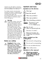 Предварительный просмотр 27 страницы Parkside PWSA 12 B1 Translation Of The Original Instructions