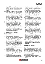 Предварительный просмотр 35 страницы Parkside PWSA 12 B1 Translation Of The Original Instructions