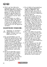 Предварительный просмотр 68 страницы Parkside PWSA 12 B1 Translation Of The Original Instructions