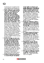 Предварительный просмотр 92 страницы Parkside PWSA 12 B1 Translation Of The Original Instructions