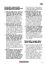 Предварительный просмотр 95 страницы Parkside PWSA 12 B1 Translation Of The Original Instructions