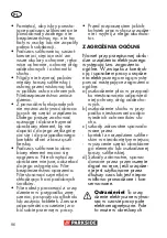 Предварительный просмотр 96 страницы Parkside PWSA 12 B1 Translation Of The Original Instructions