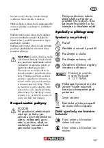 Предварительный просмотр 107 страницы Parkside PWSA 12 B1 Translation Of The Original Instructions