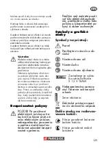 Предварительный просмотр 125 страницы Parkside PWSA 12 B1 Translation Of The Original Instructions