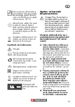 Предварительный просмотр 195 страницы Parkside PWSA 12 B1 Translation Of The Original Instructions