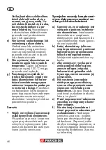 Предварительный просмотр 196 страницы Parkside PWSA 12 B1 Translation Of The Original Instructions