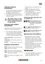 Предварительный просмотр 217 страницы Parkside PWSA 12 B1 Translation Of The Original Instructions