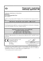 Предварительный просмотр 225 страницы Parkside PWSA 12 B1 Translation Of The Original Instructions