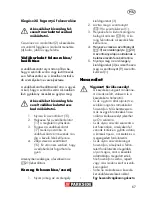 Preview for 67 page of Parkside PWSA 18 A1 Translation Of The Original Instructions