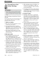 Preview for 9 page of Parkside PWSA 20-Li A1 Original Instructions Manual