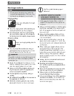 Preview for 15 page of Parkside PWSA 20-Li A1 Original Instructions Manual