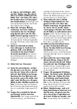 Предварительный просмотр 9 страницы Parkside PWSA 20-Li D4 Translation Of The Original Instructions