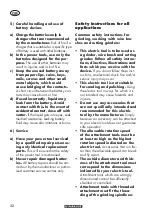 Предварительный просмотр 32 страницы Parkside PWSA 20-Li D4 Translation Of The Original Instructions