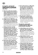 Предварительный просмотр 56 страницы Parkside PWSA 20-Li D4 Translation Of The Original Instructions