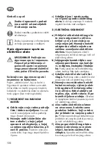 Предварительный просмотр 134 страницы Parkside PWSA 20-Li D4 Translation Of The Original Instructions