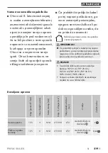 Предварительный просмотр 224 страницы Parkside PWSA 20-Li E4 Translation Of The Original Instructions