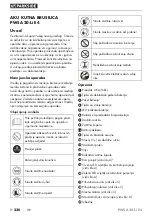 Предварительный просмотр 235 страницы Parkside PWSA 20-Li E4 Translation Of The Original Instructions