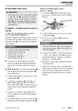 Preview for 224 page of Parkside PWSAP 20-Li D4 Original Instructions Manual