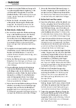 Preview for 33 page of Parkside PWSAP 40-Li A1 Original Instructions Manual