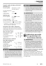 Preview for 148 page of Parkside PWSAP 40-Li A1 Original Instructions Manual