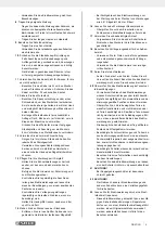 Предварительный просмотр 10 страницы Parkside PZKS 1500 A1 Operating And Safety Instructions Manual