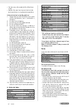 Предварительный просмотр 25 страницы Parkside PZKS 1500 A1 Operating And Safety Instructions Manual