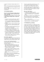 Предварительный просмотр 81 страницы Parkside PZKS 1500 A1 Operating And Safety Instructions Manual