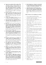 Предварительный просмотр 11 страницы Parkside PZKS 2000 B2 Operating And Safety Instructions Manual