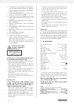 Предварительный просмотр 55 страницы Parkside PZKS 2000 B2 Operating And Safety Instructions Manual