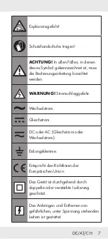 Предварительный просмотр 7 страницы Parkside PZM 2 A1 Operation And Safety Notes