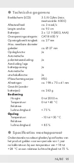 Предварительный просмотр 95 страницы Parkside PZM 2 A1 Operation And Safety Notes