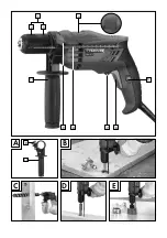 Предварительный просмотр 3 страницы Parkside SCHLAGBOHRMASCHINE PSBM 500 A1 Operation And Safety Notes