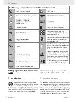 Предварительный просмотр 4 страницы Parkside X 18 V - MANUEL 3 Operation And Safety Notes