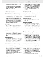 Предварительный просмотр 11 страницы Parkside X18V Operation And Safety Notes