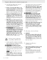 Предварительный просмотр 28 страницы Parkside X18V Operation And Safety Notes