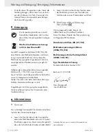 Предварительный просмотр 42 страницы Parkside X18V Operation And Safety Notes