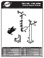 Preview for 2 page of parktool PRS-4M Quick Start Manual