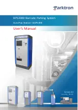 Parktron BPS2000 User Manual preview