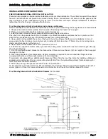 Предварительный просмотр 9 страницы Parkwood Mia Installation, Operation And Maintanance Manual