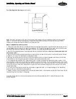 Предварительный просмотр 11 страницы Parkwood Mia Installation, Operation And Maintanance Manual