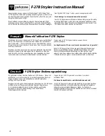 Preview for 2 page of PARKZONE F-27B Stryker Instruction Manual